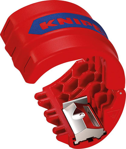 Taietor de tevi din plastic, BiX® Nr. 90 22 10 BK, pentru Ø 20-50mm, KNIPEX