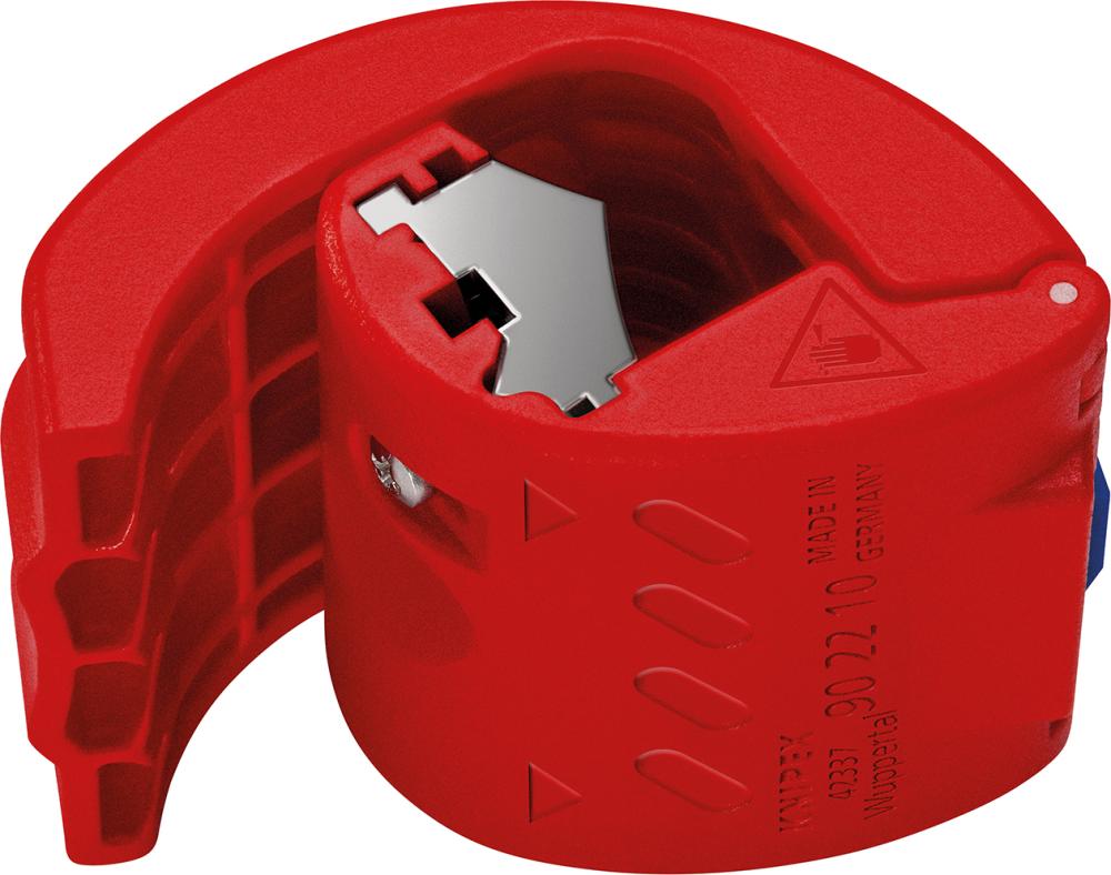 Taietor de tevi din plastic, BiX® Nr. 90 22 10 BK, pentru Ø 20-50mm, KNIPEX