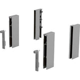 Adaptor ArciTech DesignSide, inaltime 124 mm, argintiu, HETTICH - sefira.ro