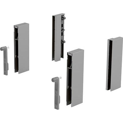 Adaptor ArciTech DesignSide, inaltime 124 mm, argintiu, HETTICH - sefira.ro