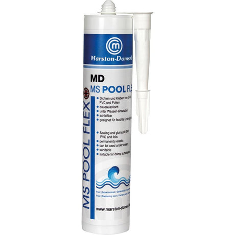 Adeziv MD-MS Pool Flex, pentru reparatii piscine, cartus 0.44 kg, albastru, MARSTON-DOMSEL - sefira.ro
