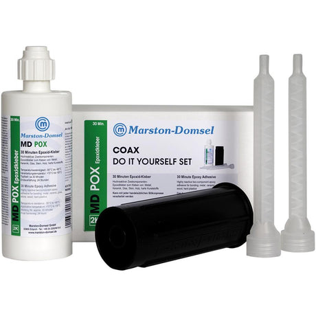 Adeziv epoxidic MD-Pox 30 min 1:1 seringă dublă 150g - sefira.ro