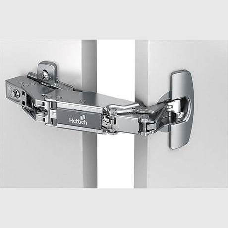 Balama aplicata Sensys 8687, 165°, zincat, cu placa de fixare, baza 12.5 mm, HETTICH - sefira.ro