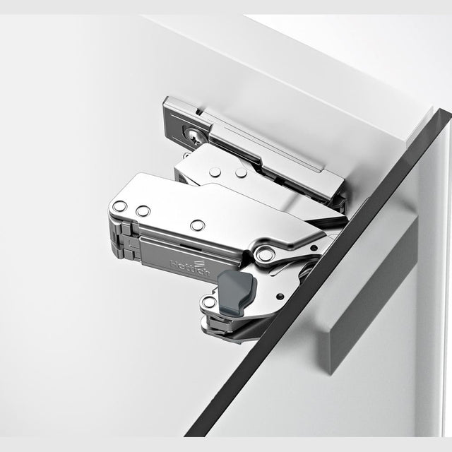 Carcasa pentru balama aplicata Sensys pentru aplicatii pe sticla, zincat, 28 x 59 mm, HETTICH - sefira.ro