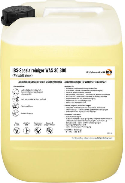 Detergent special IBS WAS 30.300 20L (detergent de atelier)