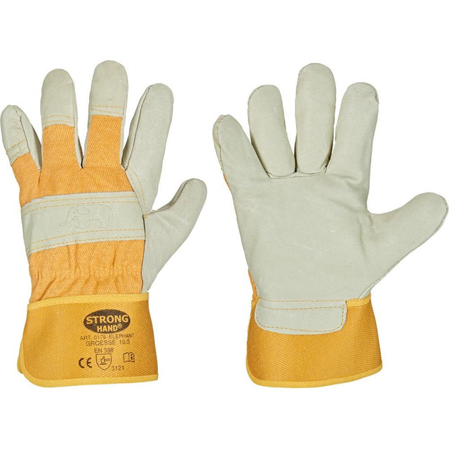 Manusi de protectie Elephant, din piele de porc, marimea 10, STRONGHAND - sefira.ro