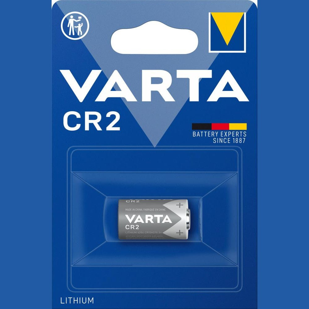Baterie Lithium CR2, 3.0V, 920 mAh, ambalat individual in blister, VARTA - sefira.ro