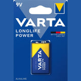 Baterie LONGLIFE Power E 9V, E-block 6LP3146, ambalata individual, VARTA - sefira.ro