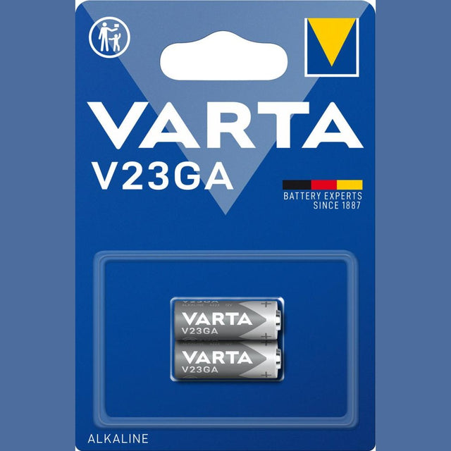 Baterie Alcalina V23GA, 12V, 50 mAh, blister de 2 bucati, VARTA - sefira.ro