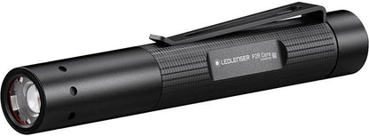 P2R Core LED flashlight, 120lm, rechargeable, up to 5 hours, IP54, LEDLENSER