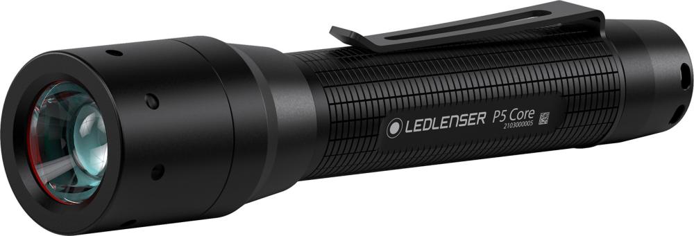 LED flashlight P5 Core, 150lm, with batteries, up to 12 hours, IP44, LEDLENSER