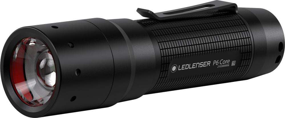 LED flashlight P6 Core, 300lm, with batteries, up to 25 hours, IP54, LEDLENSER