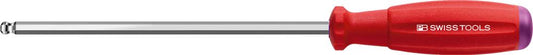 Screwdriver for hexagonal screw, 1.5x70mm, with ball head, SwissGrip, SWISS TOOLS