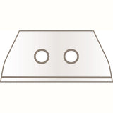 Lama pentru cutter, trapezoidala, otel, 40x19x0.63mm, Nr.60095, set 10 buc, MARTOR - sefira.ro
