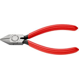 Cleste cu cap ascutit, tais lateral, pentru electronisti, 125mm, 76 81 125, KNIPEX - sefira.ro