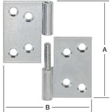 Balama semiingropata din otel, 70 x 100 x 2 mm, deschidere usa spre stanga, VORMANN - sefira.ro
