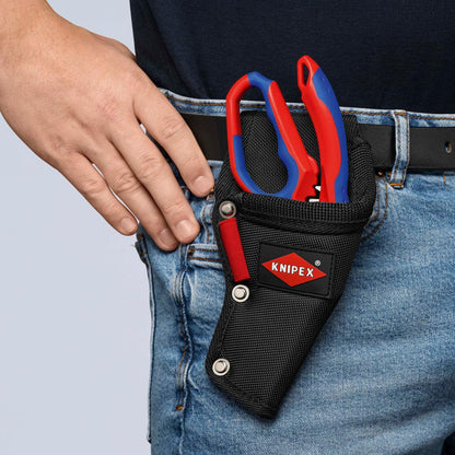 Belt bag for electrician's scissors 95 05 20 SB, 215x110x40mm, KNIPEX