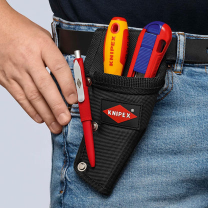 Belt bag for electrician's scissors 95 05 20 SB, 215x110x40mm, KNIPEX