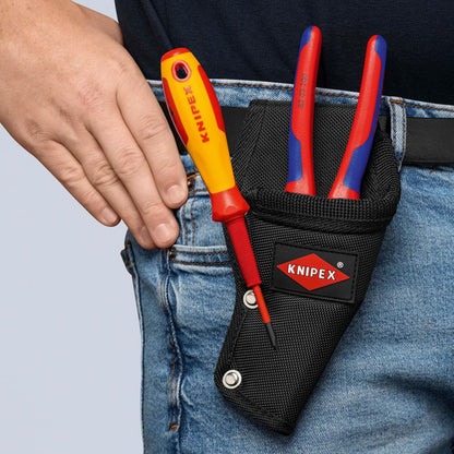 Belt bag for electrician's scissors 95 05 20 SB, 215x110x40mm, KNIPEX