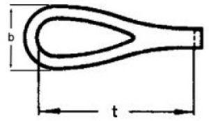 Patten lanț alamă blank 0.4mm Ro.50m (130x60) - sefira.ro