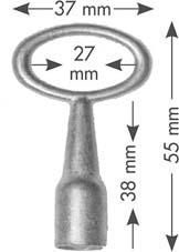 Cheie tubulara 7VS, patrat 7 mm, zinc turnat sub presiune, BEVER