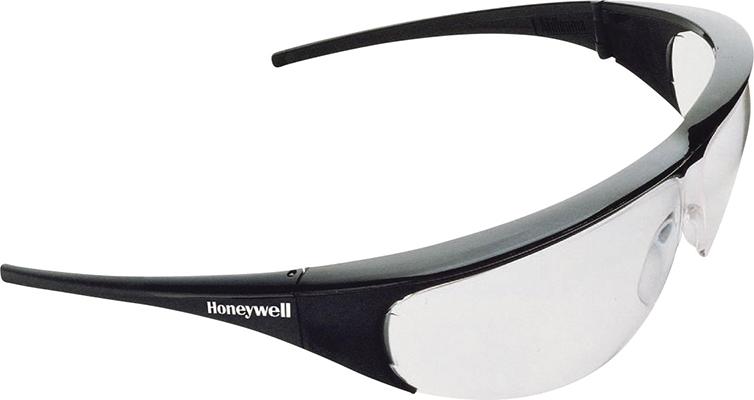 Millennia safety glasses, PC, transparent, black frame, HONEYWELL