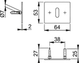 Pereche de rozete E847NS-OB F69 , 35-45 - sefira.ro