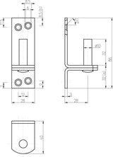 Balama DII, ax de 10 mm, distanta intre placa si ax 20 mm, POLLMANN - sefira.ro