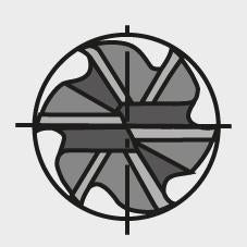 Freza din carbura monobloc, coada HB, FIRE, tip NH, Ø 3mm, DIN6527, GUHRING - sefira.ro