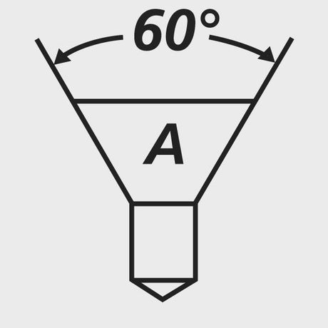 Burghiu de centrare, extra lung, HSS, 60°, 1.0 mm, DIN 333-A, GUHRING - sefira.ro