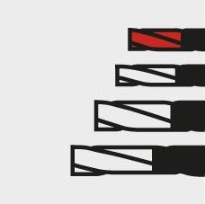 Mini freza din carbura monobloc, 1.0mm, coada HA, AlTiN+, DIN6563, FORTIS - sefira.ro