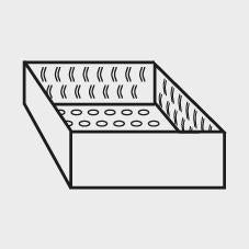 Masa de lucru tip cutie cu sertare si usa, seria E, 1500x700x840mm, 2x85, 2x170/1x510mm, ANKE