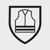 Jacheta parka reflectorizanta, marimea S, galben/albastru, SCOTCHLITE - sefira.ro