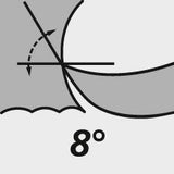 Freza din carbura monobloc, lunga, tip WR, racire interioara, coada HB, Ø 10mm, DIN6527, GUHRING - sefira.ro