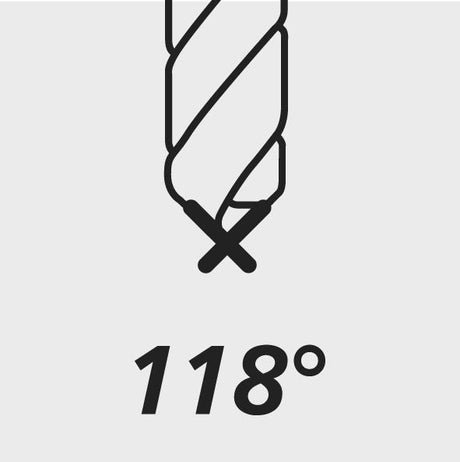 Burghiu HSS rulat, DIN340, Tip N, Ø 1mm, FORTIS - sefira.ro