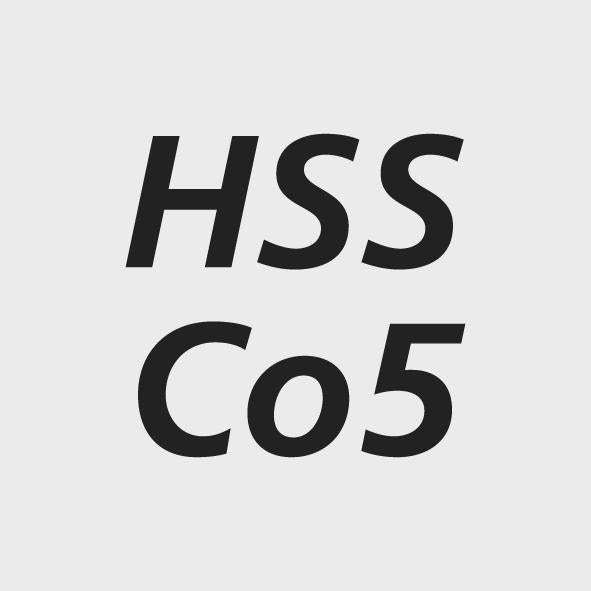 Tesitor HSS-Co5, conic 90°, coada triunghiulara, Ø 4.3mm, DIN 335C, MAYKESTAG - sefira.ro