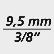 Antrenor cu clichet 3/8", lungime 215mm, 72 dinti, cu comutator, FORTIS