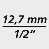 Patrat de conectare 1/2" 32mm Bahco