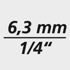 Antrenor cu clichet cu apăsare 1/4", Nr. 2093 Z-94, 129mm, GEDORE