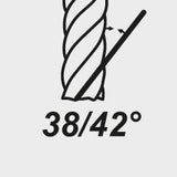 Freza din carbura monobloc, inox, Speedcut 4.0, Ø 4mm, Z4, DIN 6527L, MAYKESTAG - sefira.ro