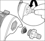 Aspersor oscilant Aqua M 18702-20, pana la 250 m², GARDENA - sefira.ro