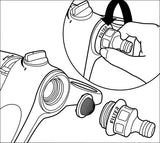 Aspersor oscilant Aqua Zoom M 18712-20, pana la 250 m², GARDENA - sefira.ro