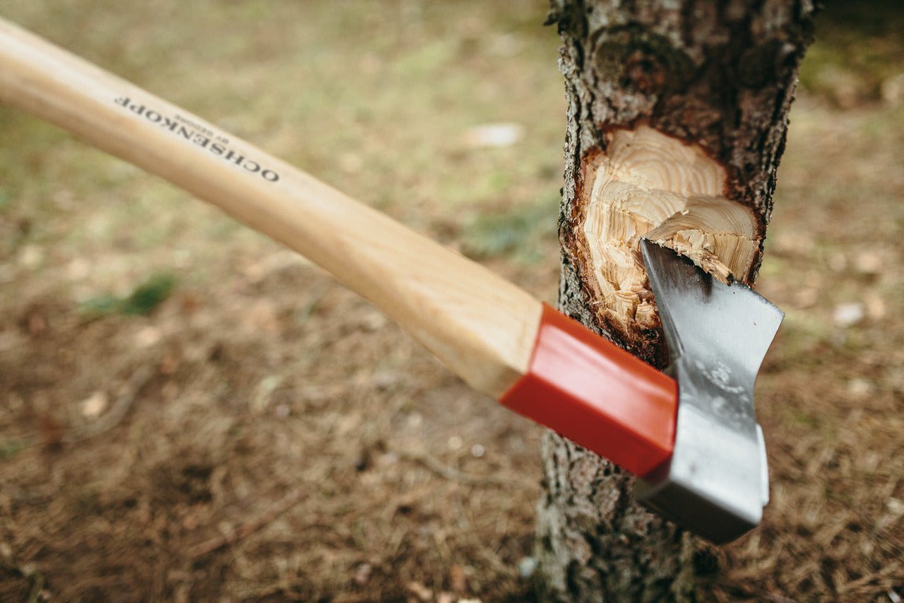 Universal forestry axe, ROTBAND-PLUS, 700mm, blade 120mm, 1250g, OCHSENKOPF