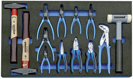 Set de scule 1/4' pentru motocicleta, 30 piese, GEDORE - sefira.ro