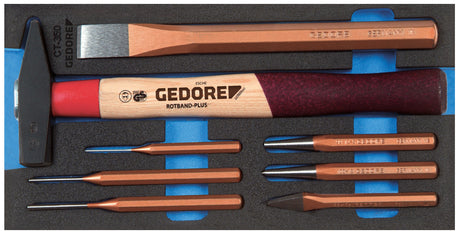 Set de scule 1/4' pentru motocicleta, 30 piese, GEDORE - sefira.ro