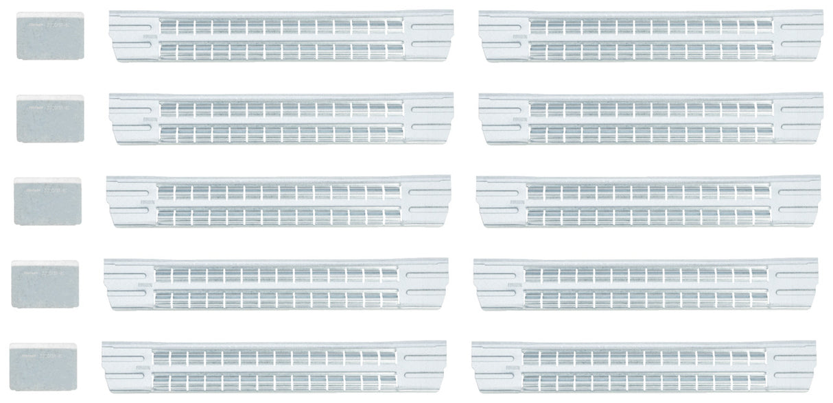 Set separatoare din tabla pentru sertare WorkMo B2+B3, 1110 WMT 23, GEDORE - sefira.ro