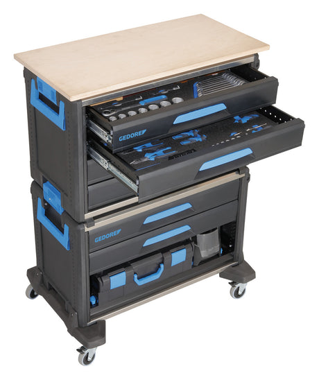 Set de scule 1/4' pentru motocicleta, 30 piese, GEDORE - sefira.ro