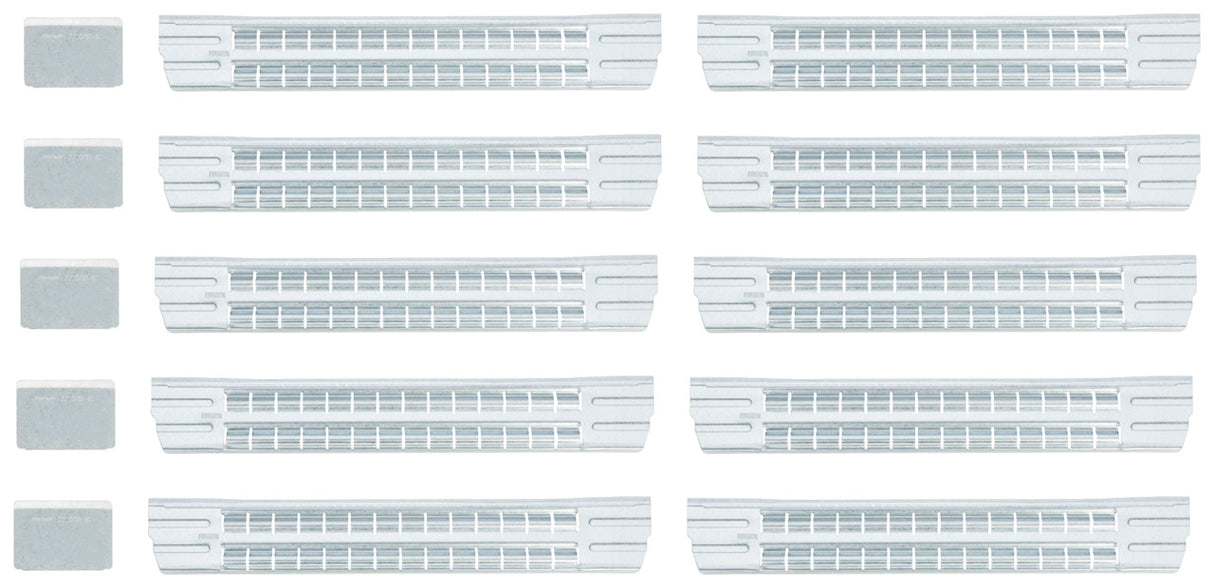 Set separatoare din tabla pentru sertare WorkMo B2+B3, 1110 WMT 23, GEDORE - sefira.ro