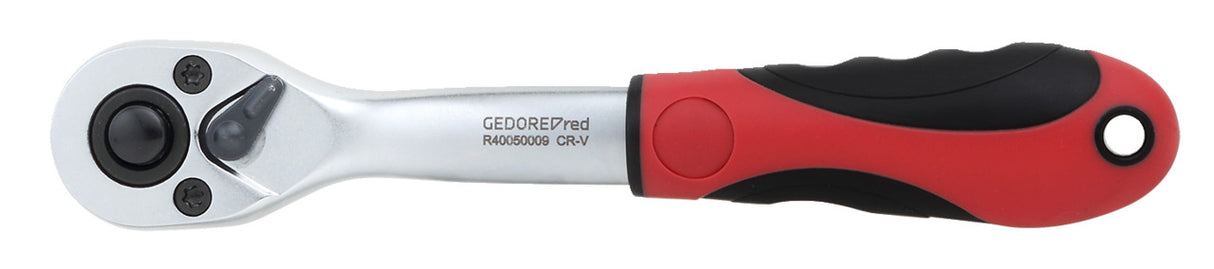 Antrenor cu clichet 1/4", reversibil, cu adaptor de actionare, R40150027, GEDORE RED - sefira.ro