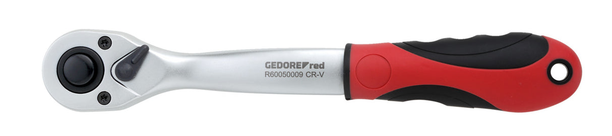 Antrenor cu clichet 1/4", reversibil, cu adaptor de actionare, R40150027, GEDORE RED - sefira.ro